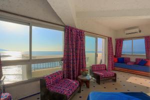 Predel za sedenje v nastanitvi UMH Tarik Hotel