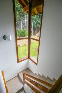 Zahrada ubytování Cabañas Villa Sequoia