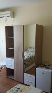 Postel nebo postele na pokoji v ubytování Amour bleu - Синя Лю-Бо-В