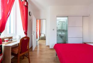 Marica Guesthouse客房内的一张或多张床位