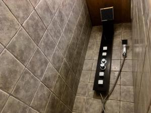 an overhead view of a shower in a bathroom at Casa Lomo Cabo in Puntallana