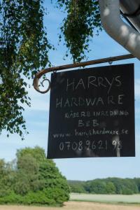 Certifikát, hodnocení, plakát nebo jiný dokument vystavený v ubytování Harrys Hardware Home