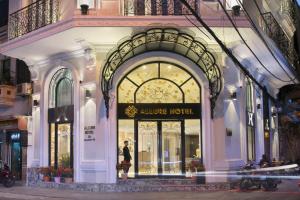 Majutusasutuse Hanoi Allure Hotel fassaad või sissepääs