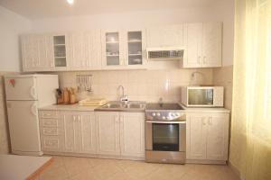 Kuchyňa alebo kuchynka v ubytovaní Apartment Agnese