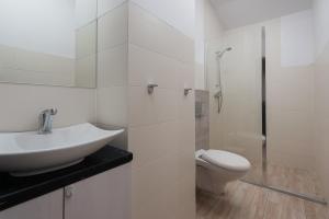 Koupelna v ubytování Nowe Apartamenty Puck