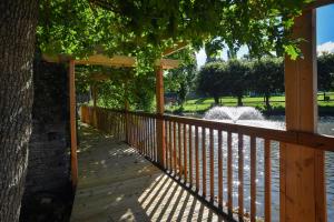 Zahrada ubytování Domaine de la Palombe