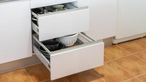 Kuchyň nebo kuchyňský kout v ubytování Apartamentos Costaluz Las Dunas
