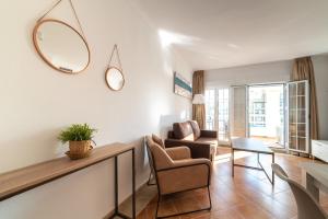 Posezení v ubytování Apartamentos Costaluz Las Dunas