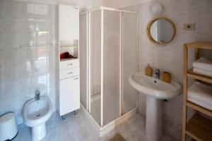 Koupelna v ubytování Mila Vila - Charming apartment near the sea