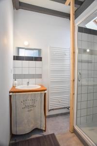 Kupatilo u objektu Domaine de la Palombe