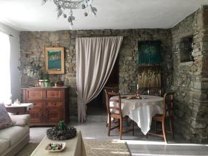 Posezení v ubytování Casa al Riccio