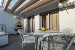 Кът за сядане в Adriatik Lux Apartments