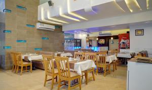 Restaurace v ubytování Treebo Bhagyashree Executive