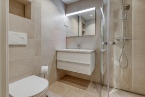 Koupelna v ubytování Trondheim Leilighetshotel
