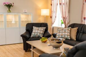 Posezení v ubytování Trondheim Leilighetshotel