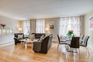 Posezení v ubytování Trondheim Leilighetshotel