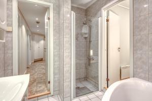 Koupelna v ubytování Trondheim Leilighetshotel