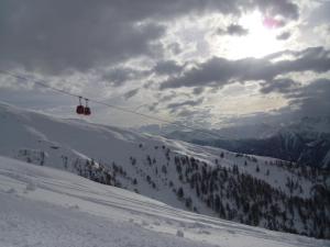 Residenz Darianne Leukerbad v zimě
