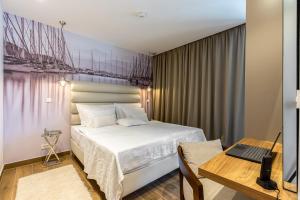 Кровать или кровати в номере Apartments Marina Novi