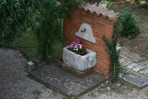 Zahrada ubytování B&B Il Glicine