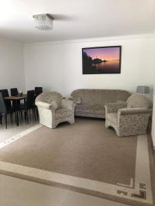 Posezení v ubytování Ferienhaus Bäk-Ratzeburg