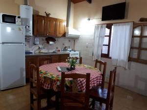 Kjøkken eller kjøkkenkrok på Cabañas Inti Killa (MR)
