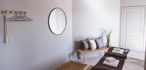 Postel nebo postele na pokoji v ubytování Hotell Käringön