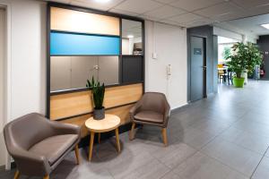 Posezení v ubytování B&B HOTEL Brive-la-Gaillarde