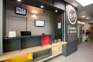 Certifikát, hodnocení, plakát nebo jiný dokument vystavený v ubytování B&B HOTEL Brive-la-Gaillarde