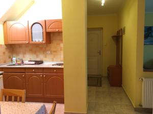 Kuchyňa alebo kuchynka v ubytovaní Green Park Apartment