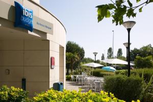 Zahrada ubytování ibis budget Bordeaux Aéroport