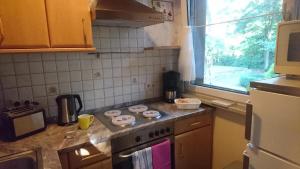 Η κουζίνα ή μικρή κουζίνα στο waldhaus lioba +6 φωτογραφίες