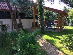 Zahrada ubytování Modern Apartman Deluxe