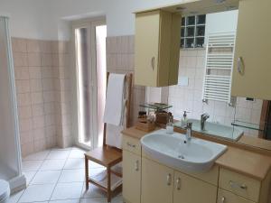 Koupelna v ubytování B&B "il Vicoletto"