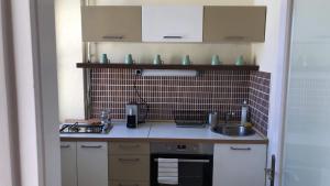 Kuchyňa alebo kuchynka v ubytovaní Palace - Belvárosi Apartman Eger