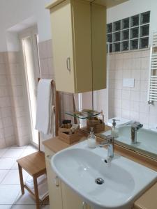 Koupelna v ubytování B&B "il Vicoletto"