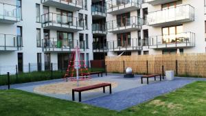 Detský kútik v ubytovaní Apartament Bielany Oczapowskiego