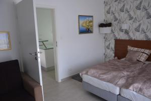 Vuode tai vuoteita majoituspaikassa Apartament Czarna Góra Superior, Stronie Śląskie, Sienna, na Skarpie