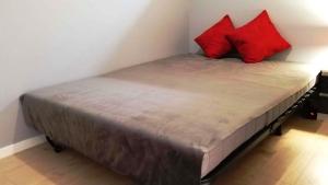 Posteľ alebo postele v izbe v ubytovaní Apartament Bielany Oczapowskiego