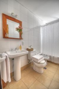 Kylpyhuone majoituspaikassa Casa Lila