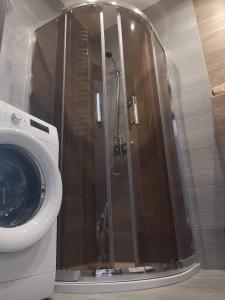 Kúpeľňa v ubytovaní Golden Mazury Apartament