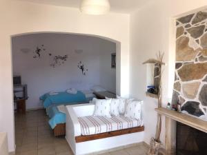 
Ένα ή περισσότερα κρεβάτια σε δωμάτιο στο Patras Apartments
