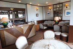 Ruang duduk di Gamagori Classic Hotel