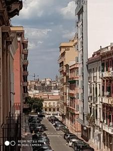 Nespecifikovaný výhled na destinaci Taranto nebo výhled na město při pohledu z penzionu