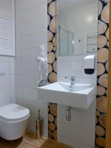 Kúpeľňa v ubytovaní Wellness Apartamenty Złoty Widok