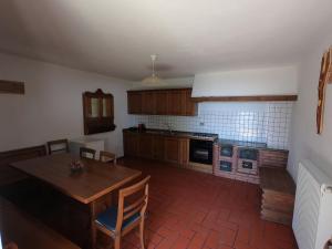 Kuchyň nebo kuchyňský kout v ubytování Agriturismo Bozica