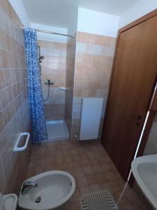 Koupelna v ubytování Agriturismo Bozica