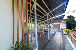 Rõdu või terrass majutusasutuses De Loran Hotel