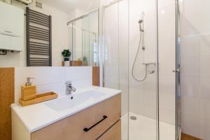 Kúpeľňa v ubytovaní Sopot Suite