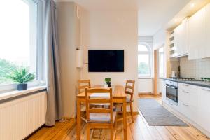 Kuchyňa alebo kuchynka v ubytovaní Sopot Suite